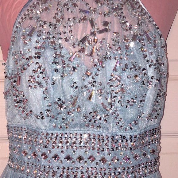 "Windsor" special occasion floor length "Cinderella" dress  -junior size 3/4 - Picture 2 of 12